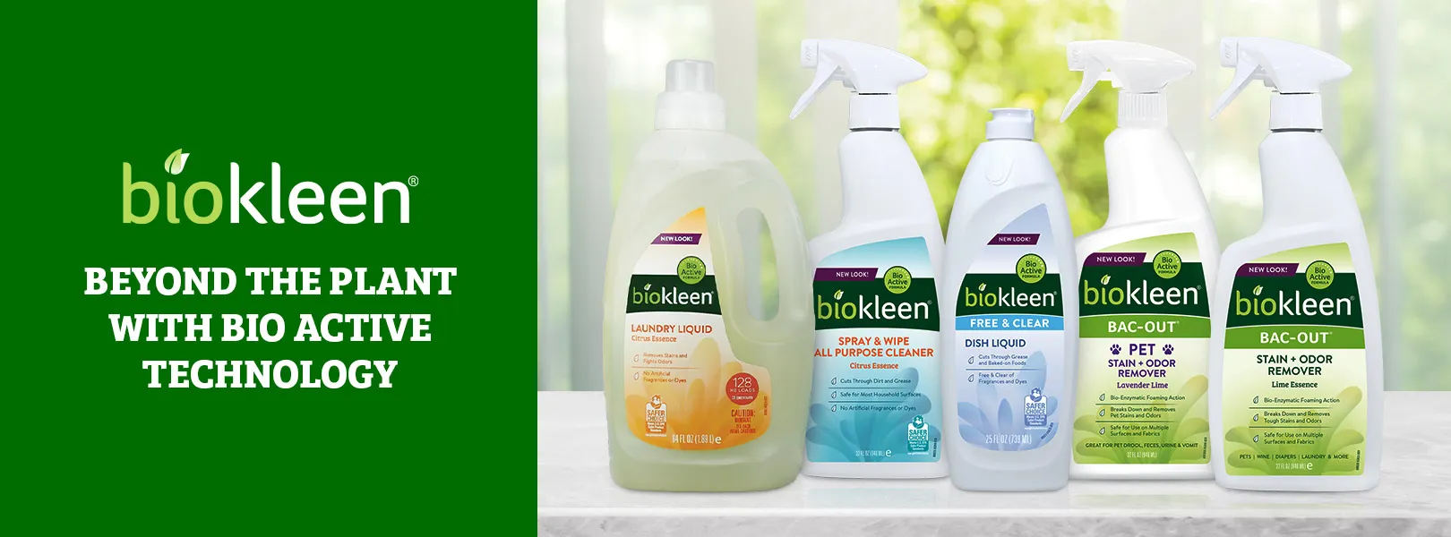 Plant-based, non-caustic cleaners initially made for professional services and janitors, Biokleen now brings those same powerful formulas to your home.